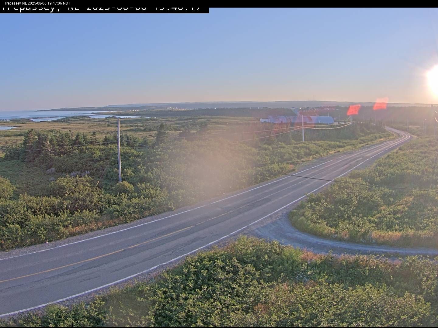Webcam at TREPASSEY